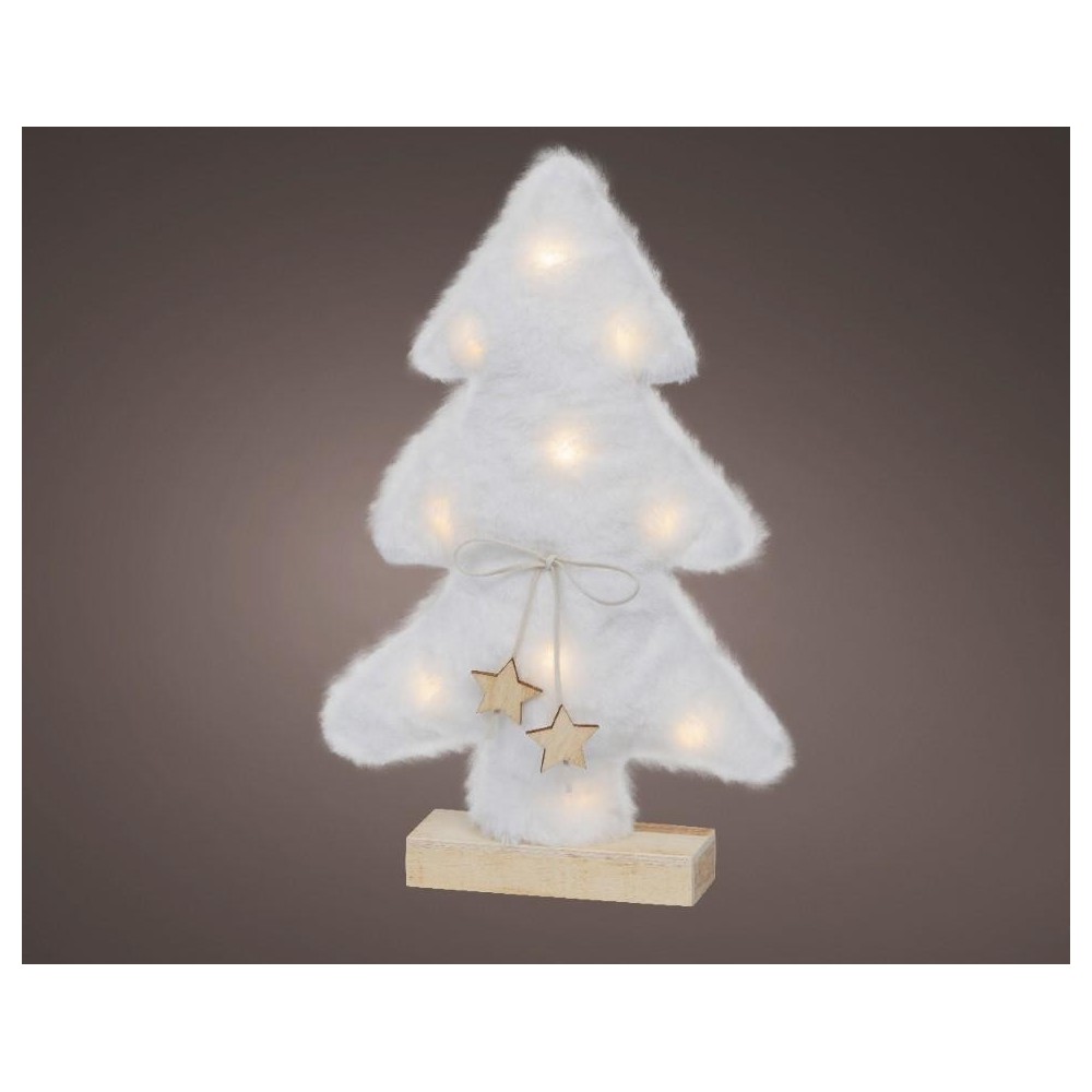 ALBERO LED EFFETTO NEVE H.33.5